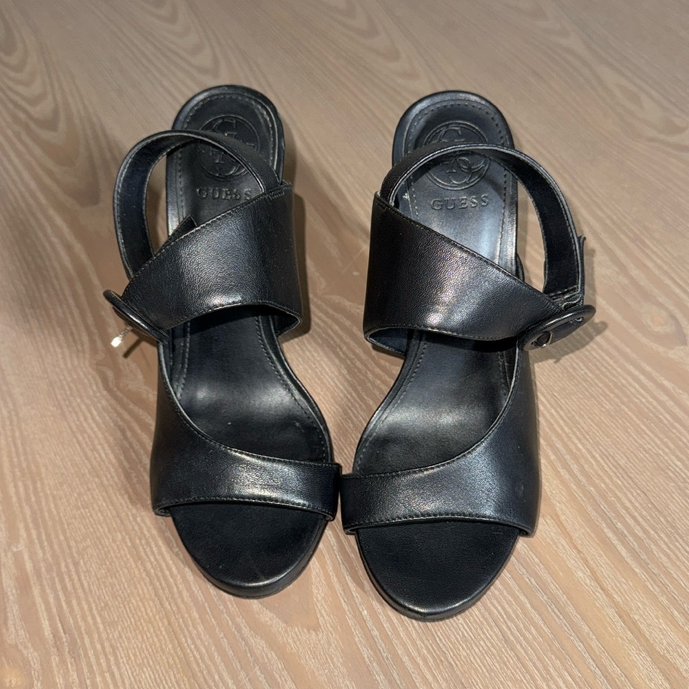 Used Guess Black Heels
